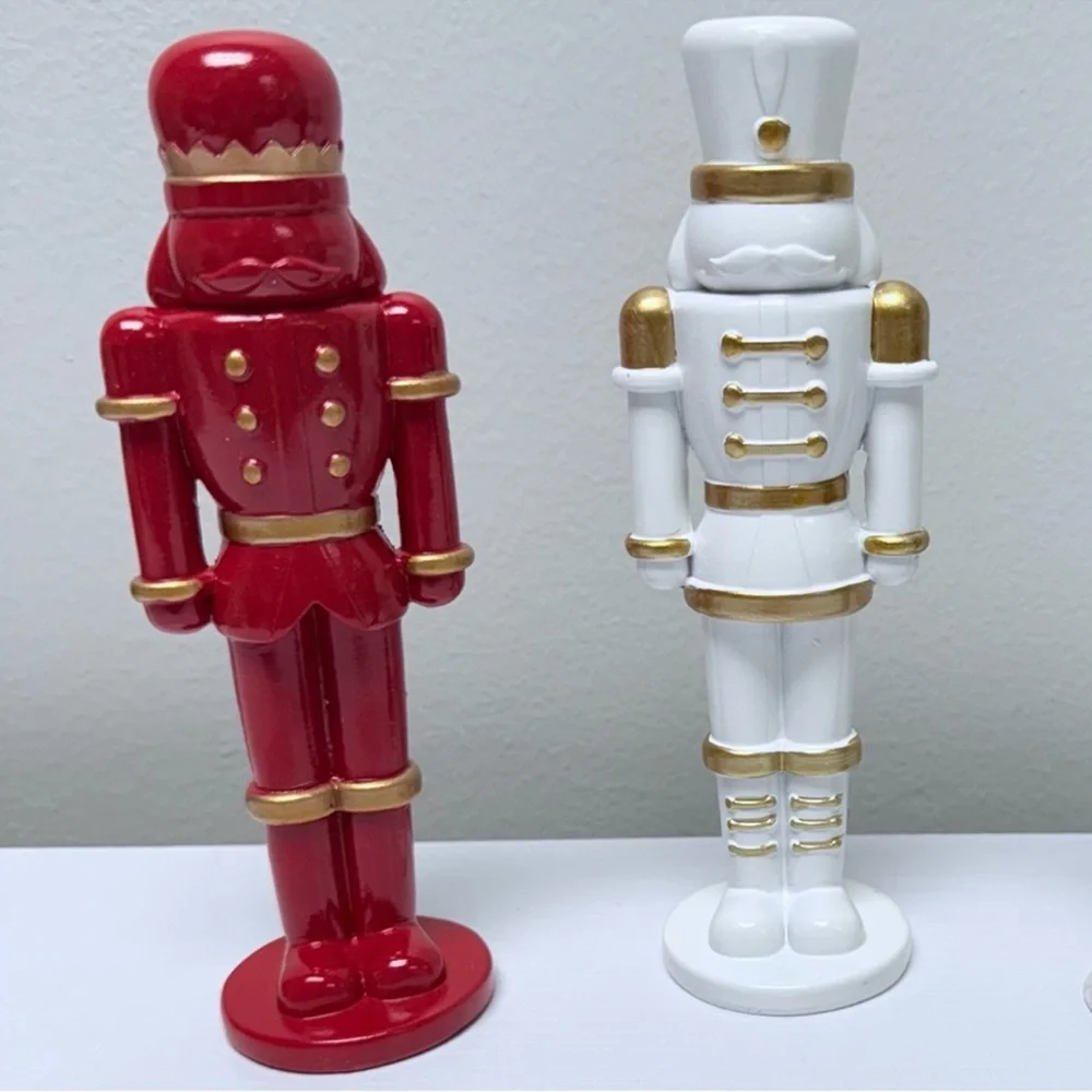 New! Set of 3 Target Bullseye Playground Christmas Nutcracker Figurines